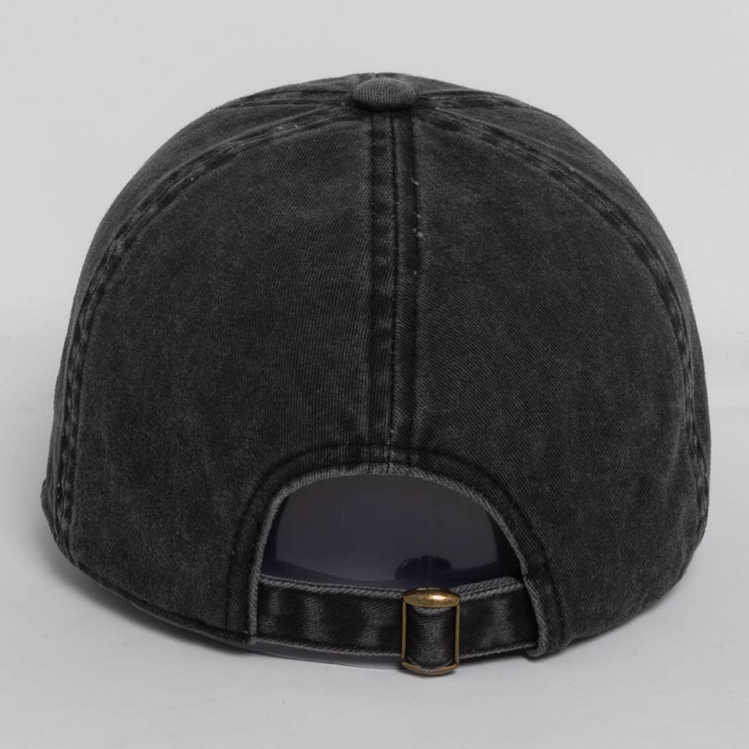 3D BLESSED Embroidered Patch Cotton Baseball Cap