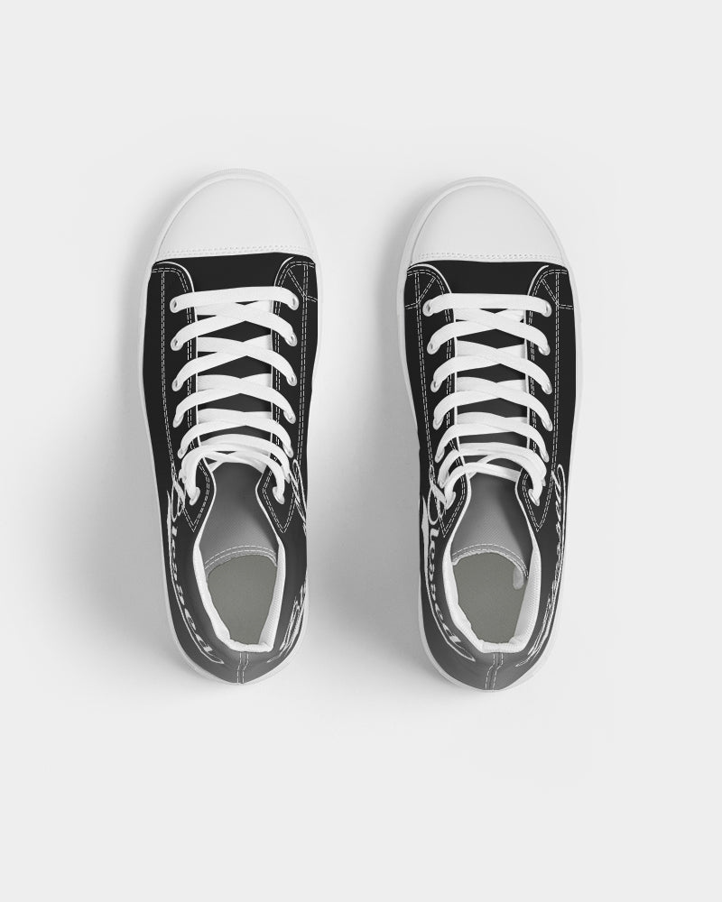 Blessed in black ombre Men's Hightop Canvas Shoe