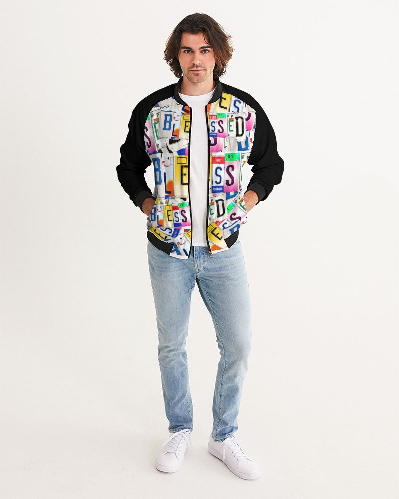 Men's Bomber Jacket-Blessed in Motion
