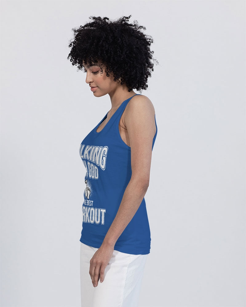 Women's Tank Top-Walking With God