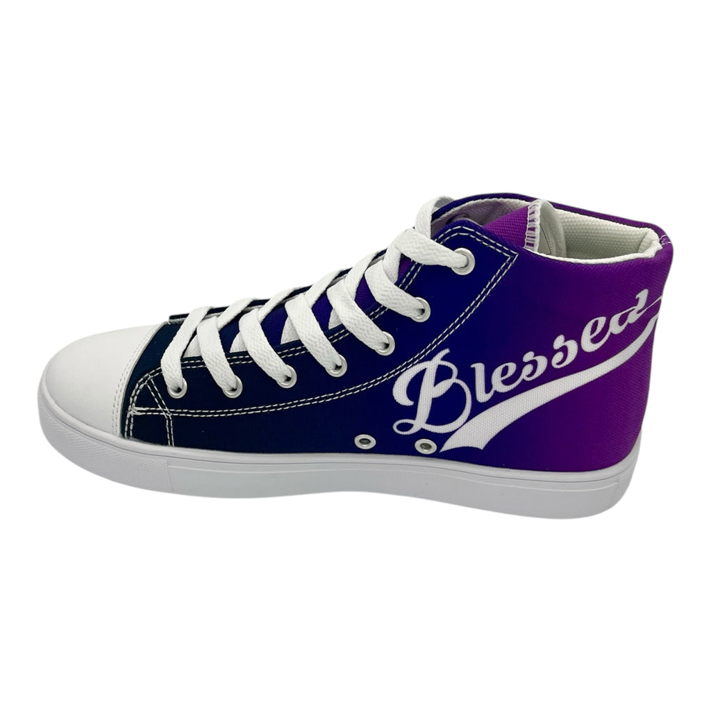 Purple Canvas Shoe