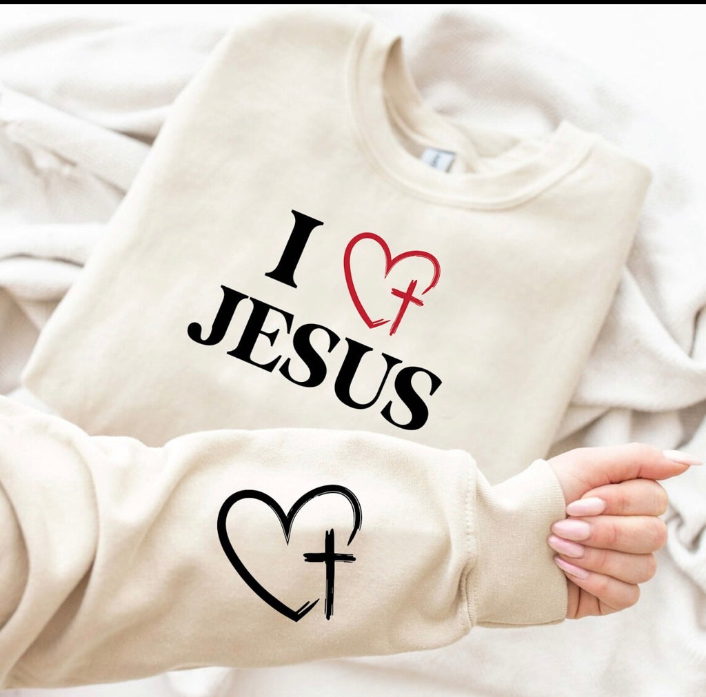 I Love Jesus Sweatshirt