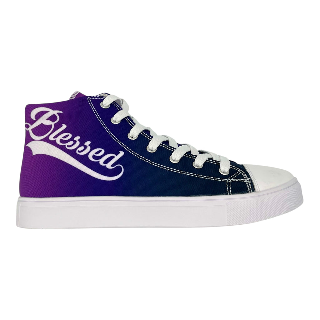 Purple Canvas Shoe
