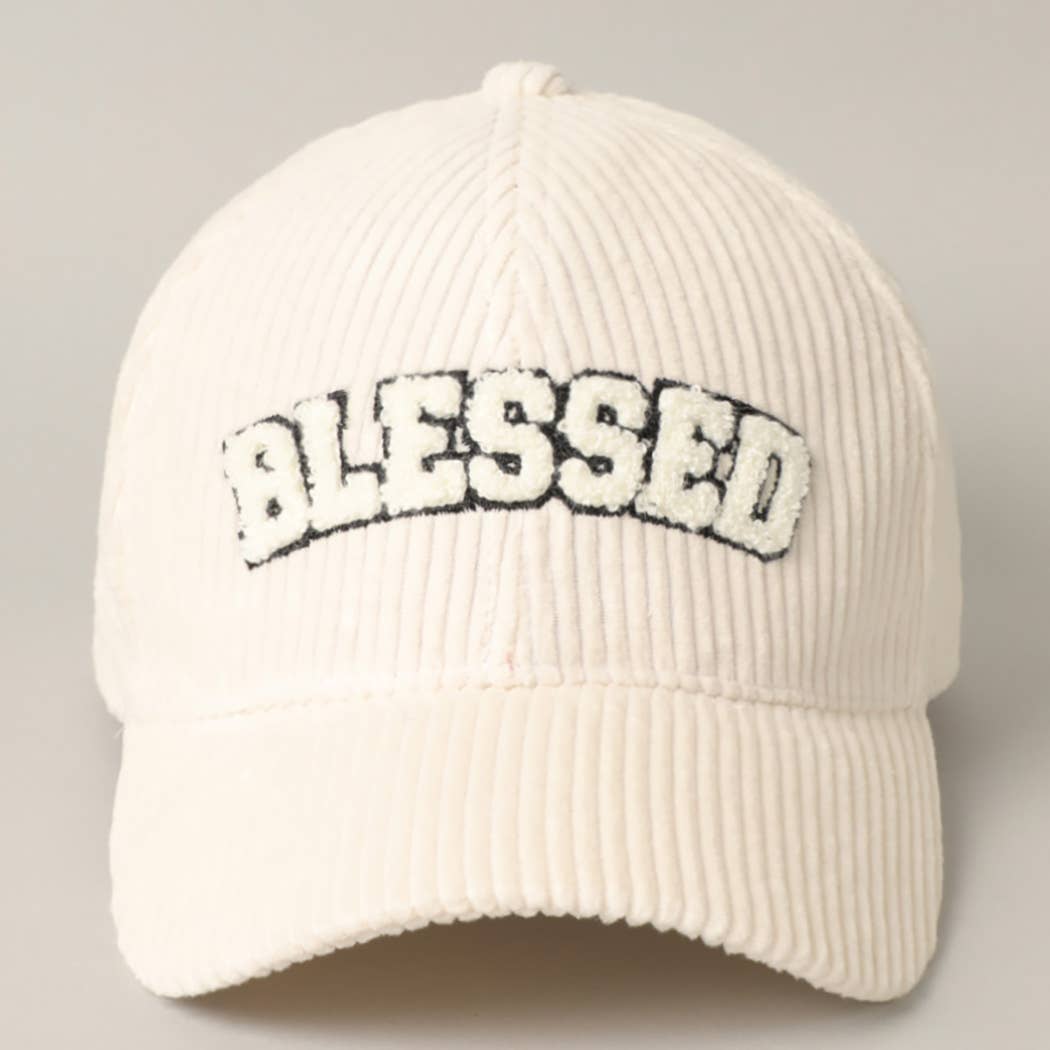 Blessed Corduroy Unisex Hat