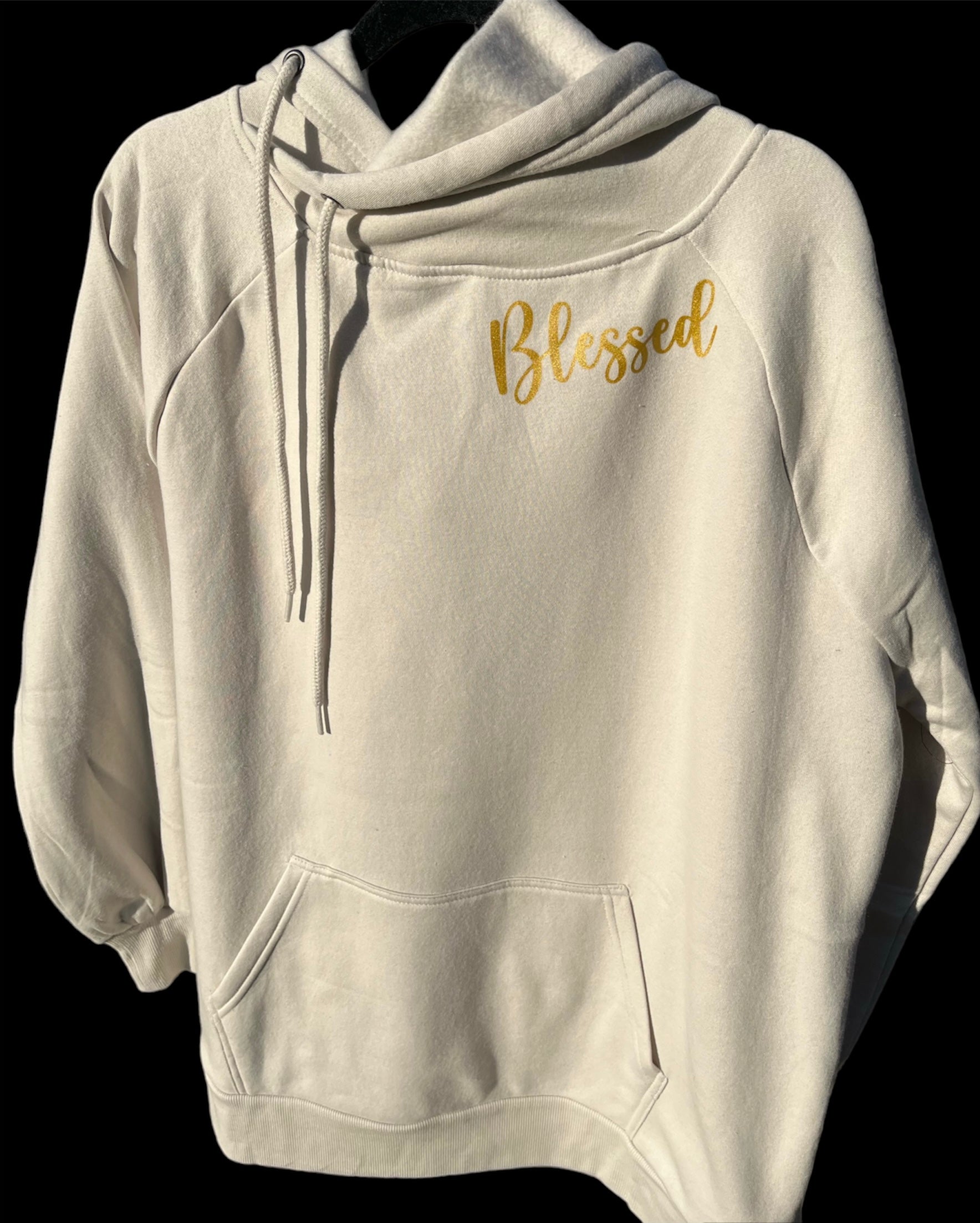 Asymmetrical Cowneck Sweatshirt