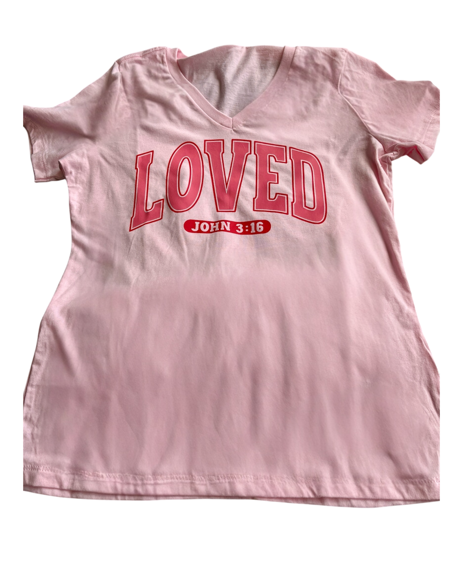 Loved V- neck Tshirt