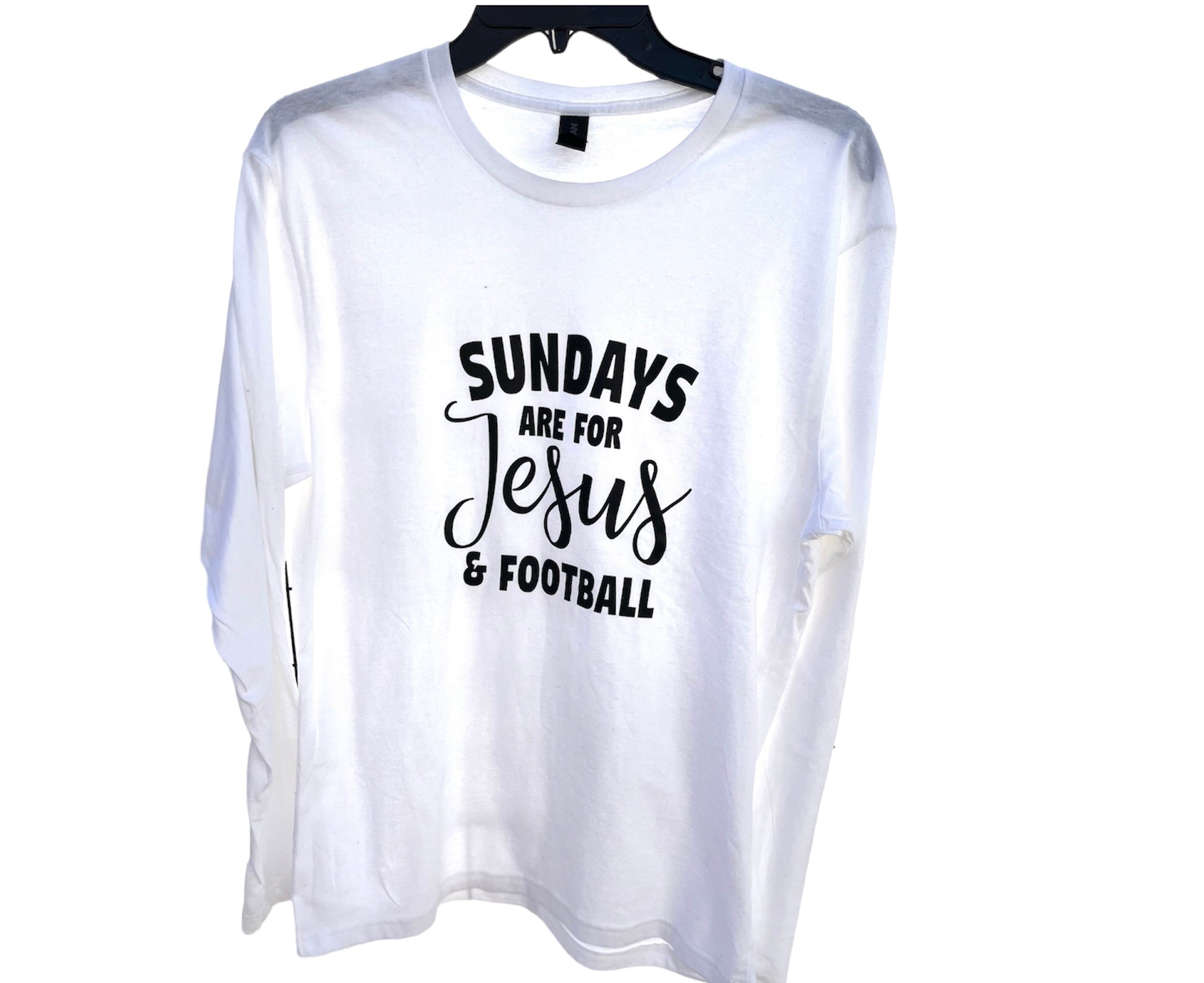 Sundays are for Jesus & Football Long sleeve Unisex Tshirt