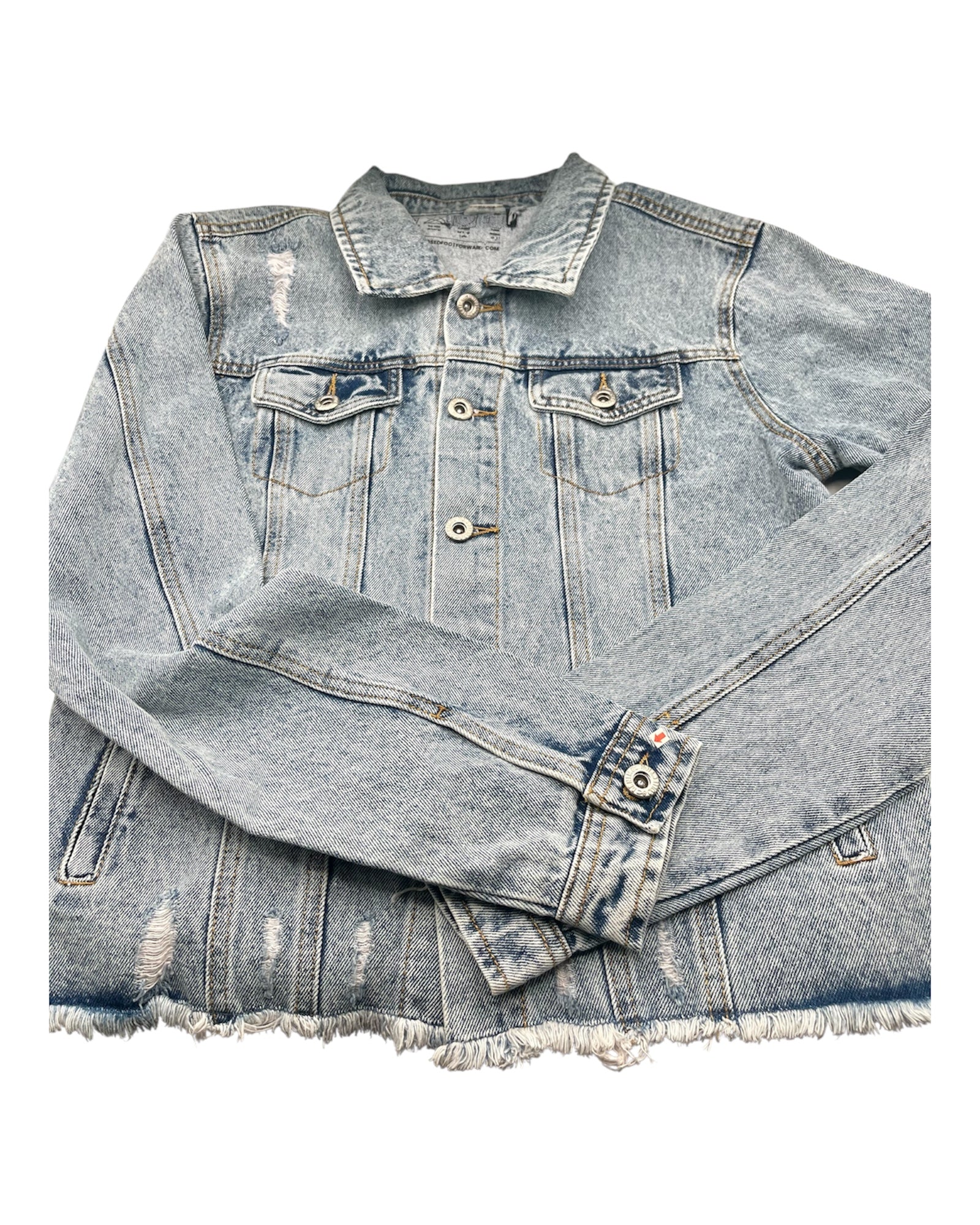 Everything is Possible with God Denim Jacket