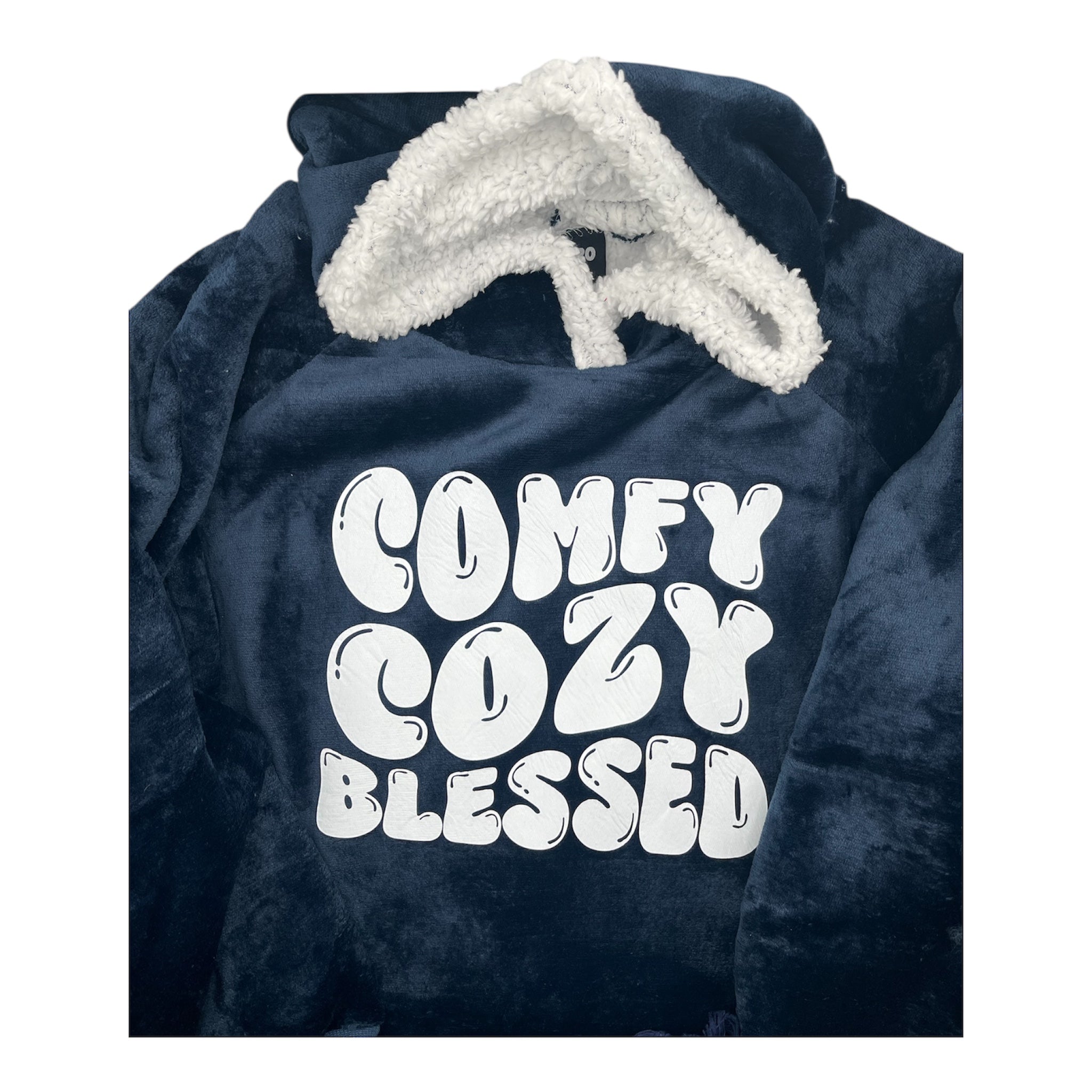 Comfy, Cozy Blessed Blanket Hoodie