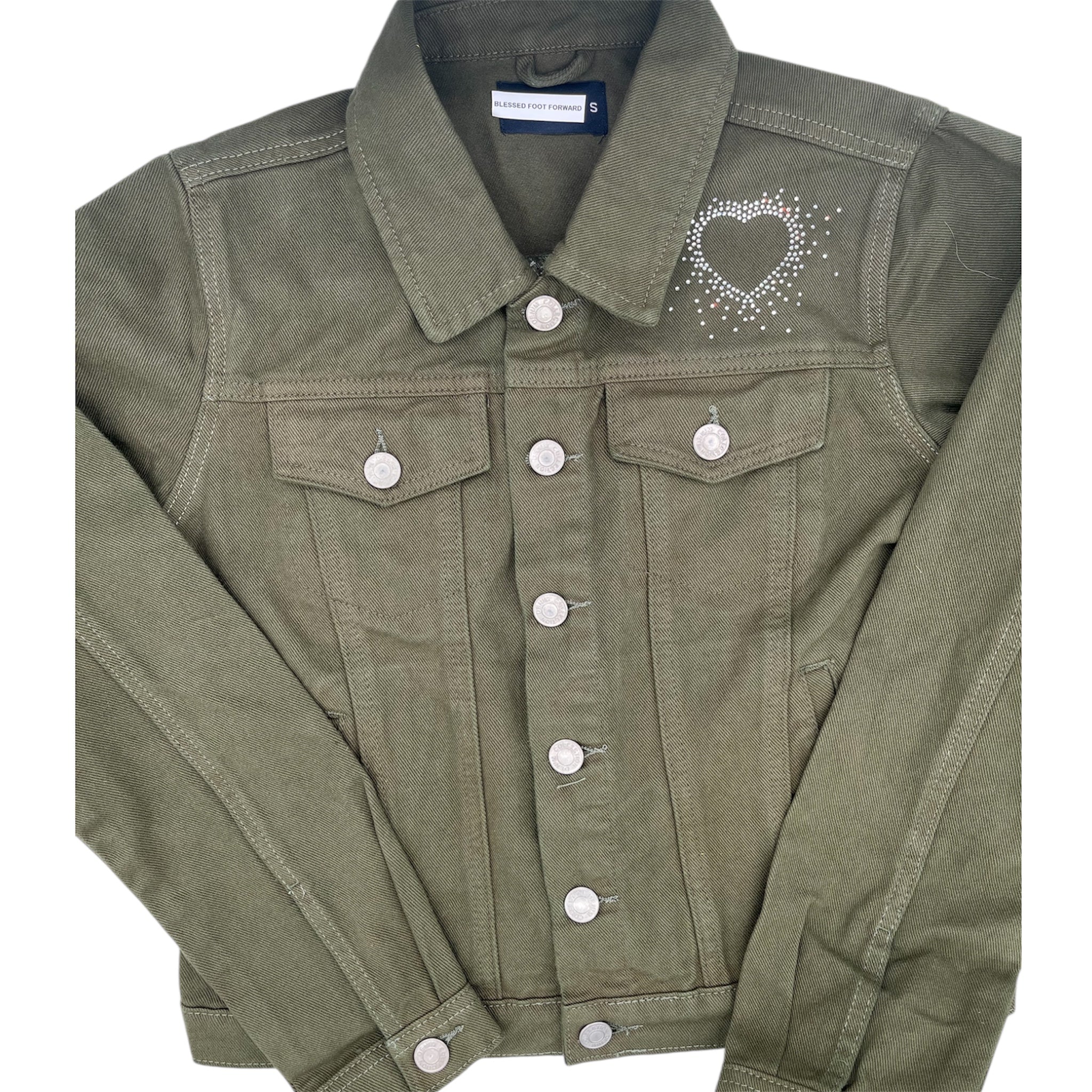 Prayer Warrior Denim Jacket