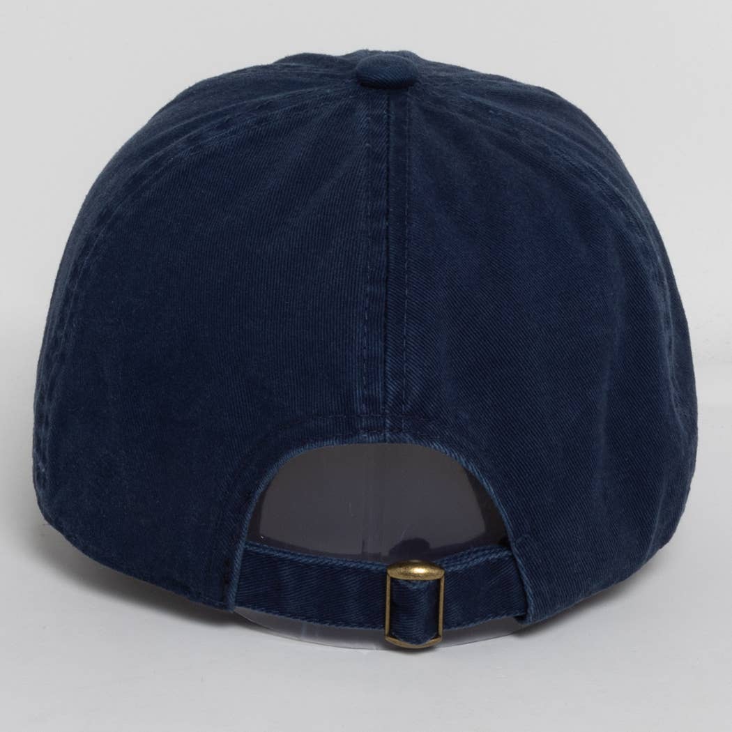 3D BLESSED Embroidered Patch Cotton Baseball Cap