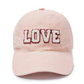 LOVE Sherpa Patch baseball Cap