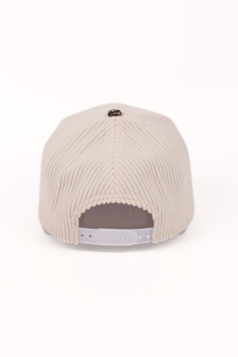 GOD IS GOOD ALL THE TIME Patch Corduroy Tween Brim Cap