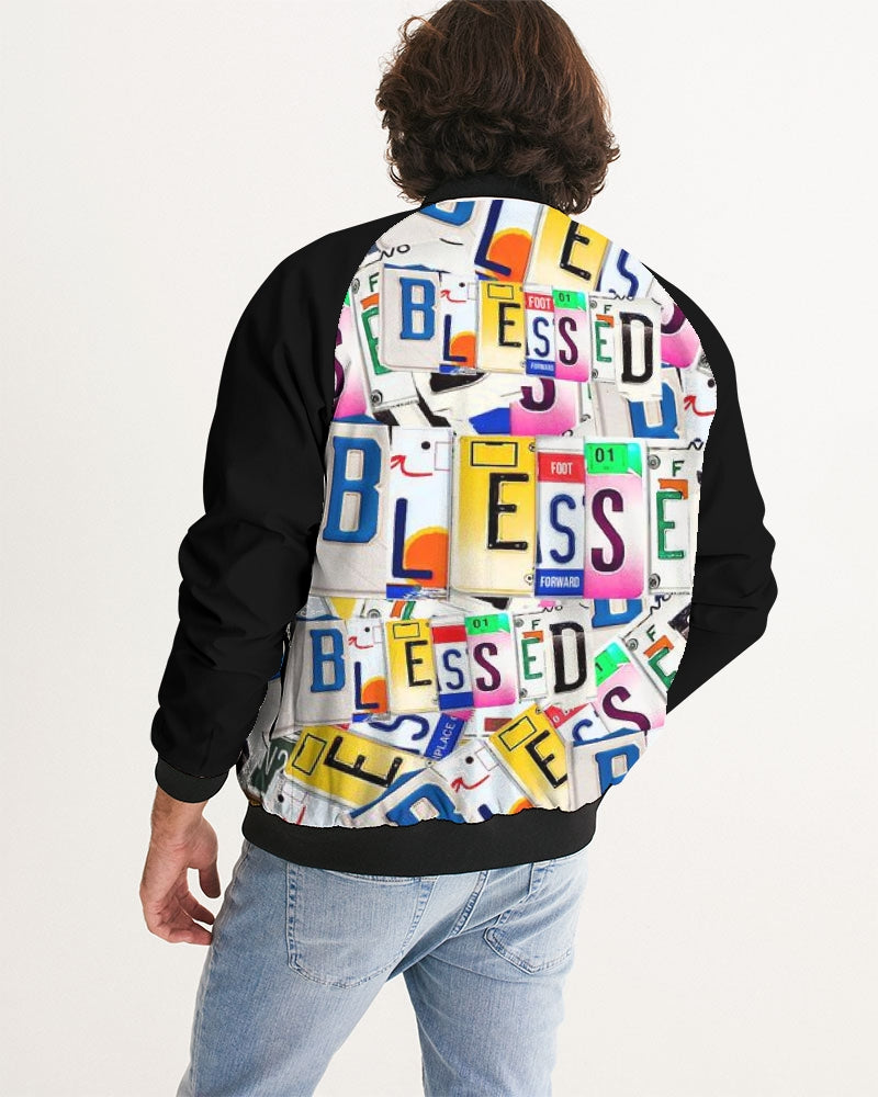 Men's Bomber Jacket-Blessed in Motion
