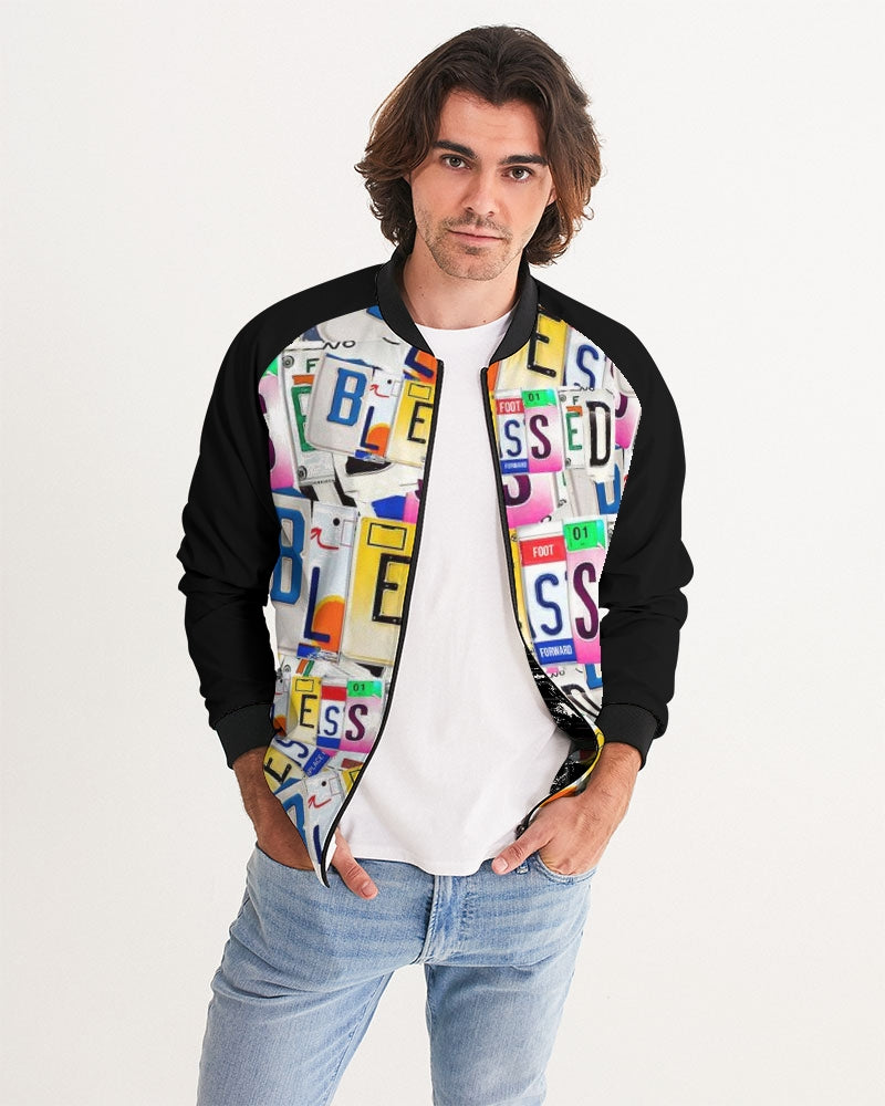 Men's Bomber Jacket-Blessed in Motion