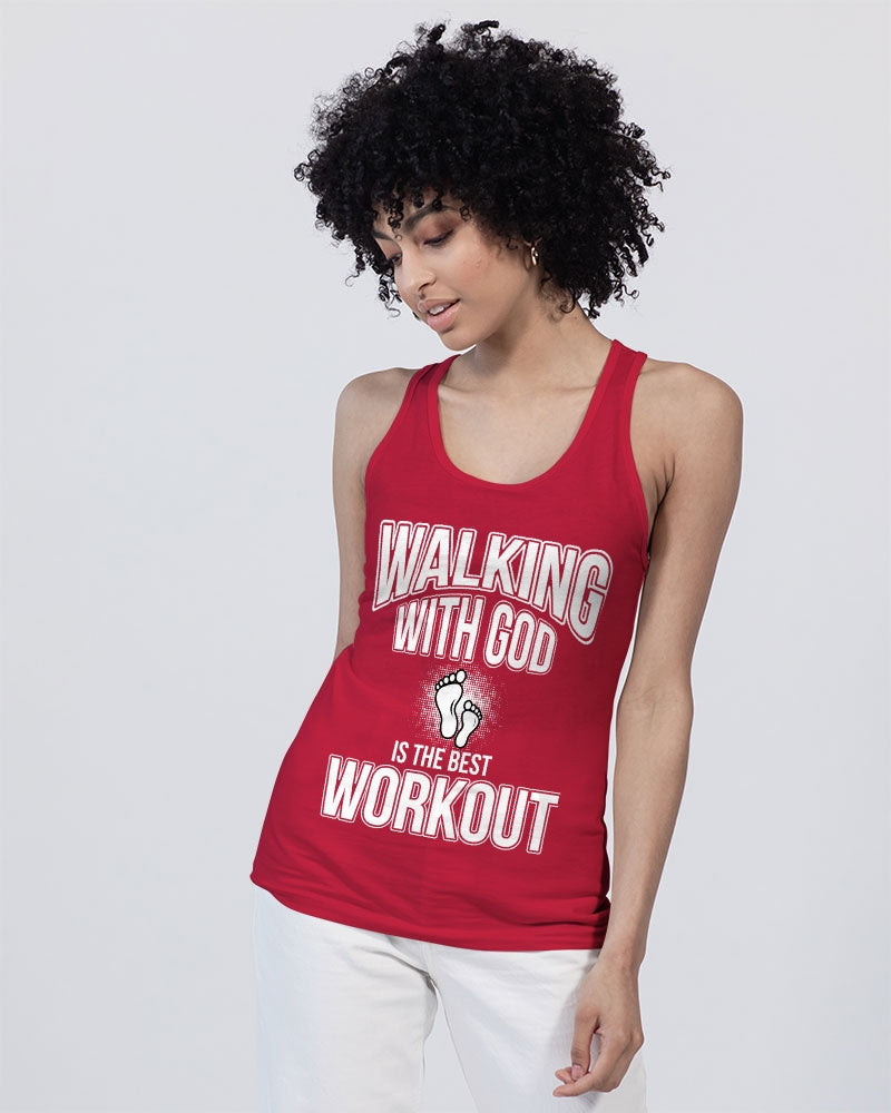 Women's Tank Top-Walking With God