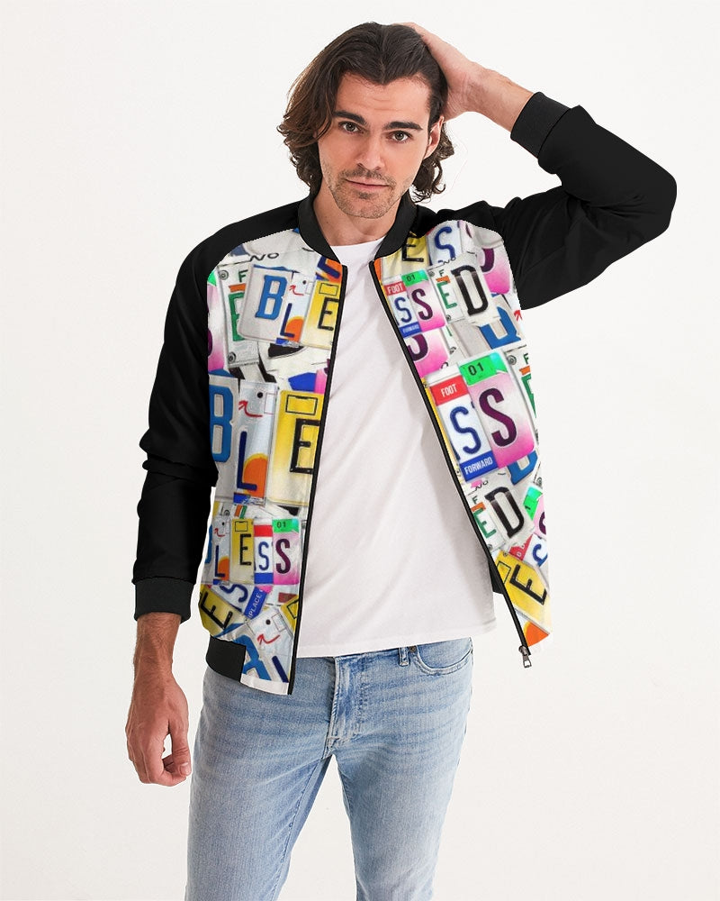 Men's Bomber Jacket-Blessed in Motion